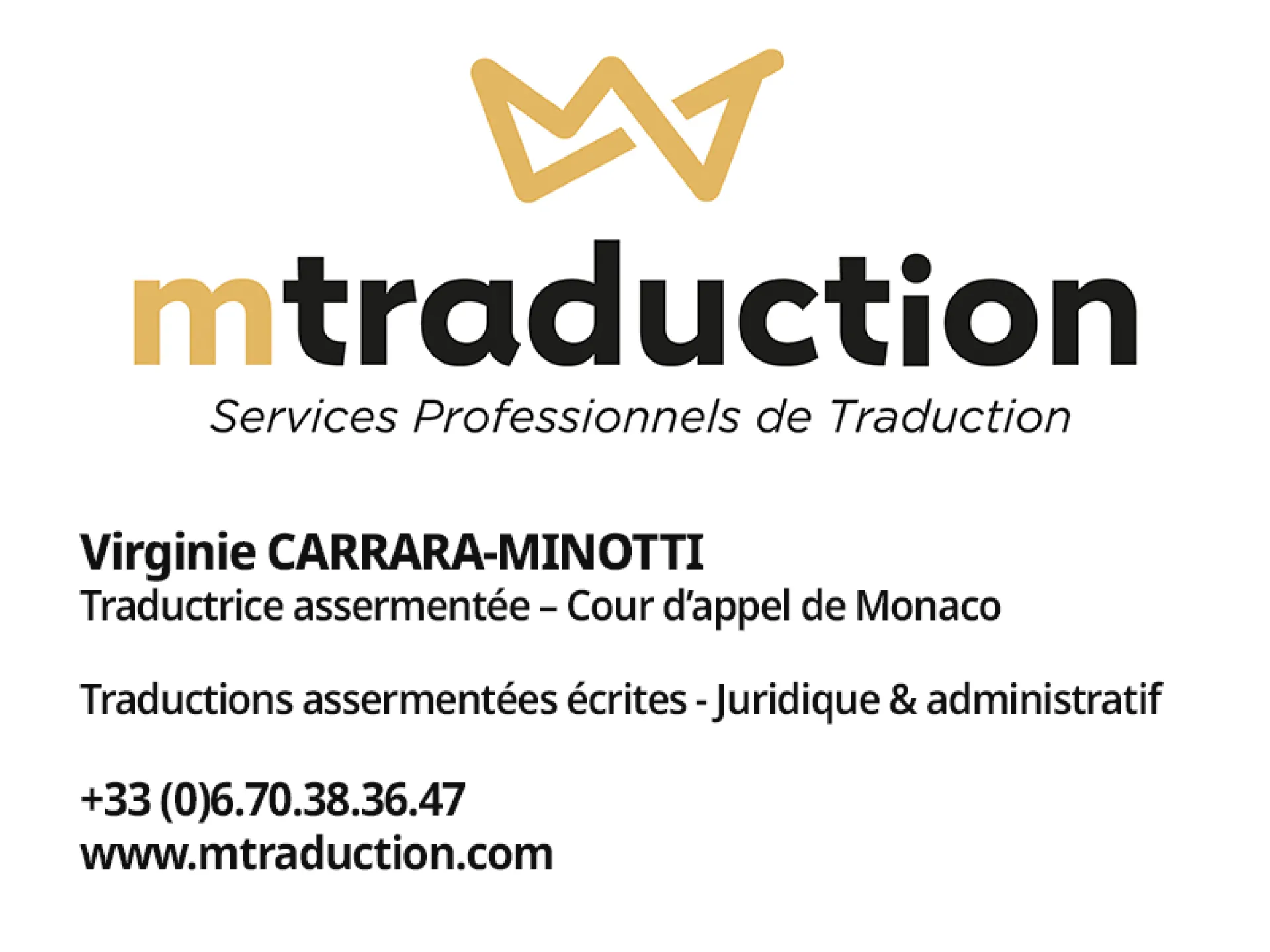 MTraduction: Vos documents officiels livrés sous 24h