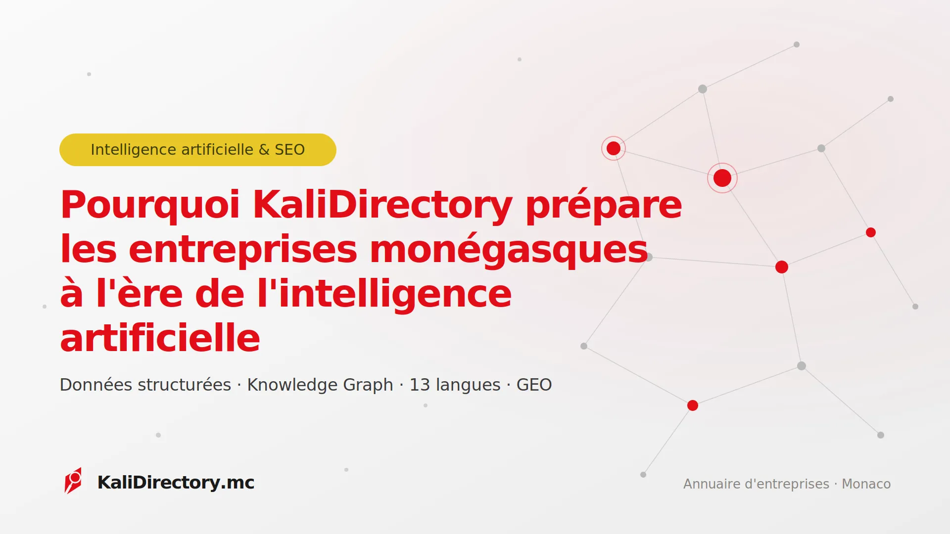 Pourquoi KaliDirectory prépare les entreprises monégasques à l'ère de l'intelligence artificielle